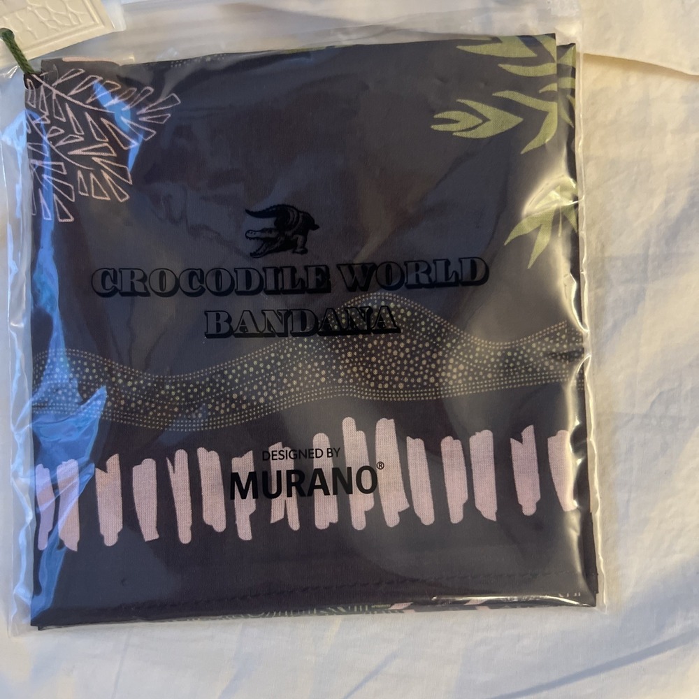 NWT Murano~XXL~Crocodile World Collection Cotton Short Sleeve Embroidered Shirt - Picture 4 of 13